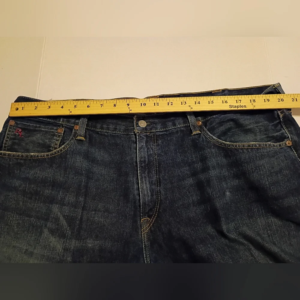 Polo by Ralph Lauren Men's‎ Dark Blue Straight Jeans Sz 40X30